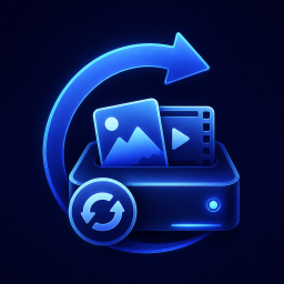 آیکون ریکاوری عکس و فیلم